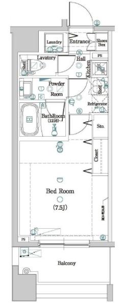 DIPS神楽坂間取り図