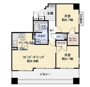 シャリエ本郷間取り図