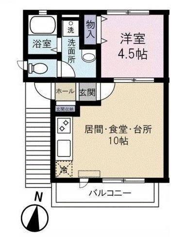 カーサ・リリオ　～Casa Lirio～間取り図