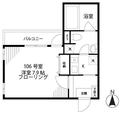 パティオ・デ本郷　～PATIO DE 本郷～間取り図