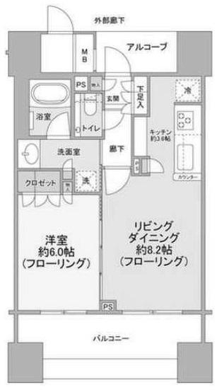 ブランズ文京茗荷谷間取り図