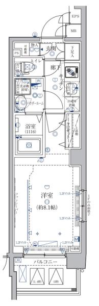 クレイシア菊川間取り図