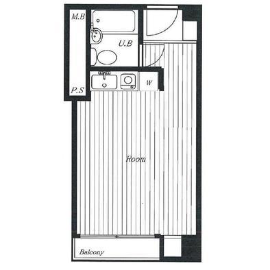 シャルマン文京千駄木間取り図