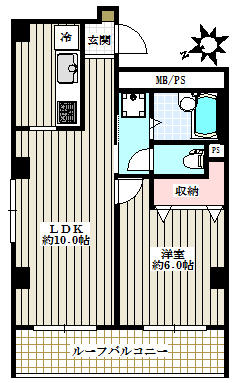 春日コートハウス間取り図