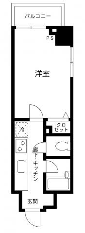 プライムアーバン飯田橋間取り図