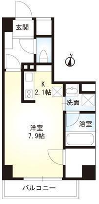 グリューネ白山間取り図