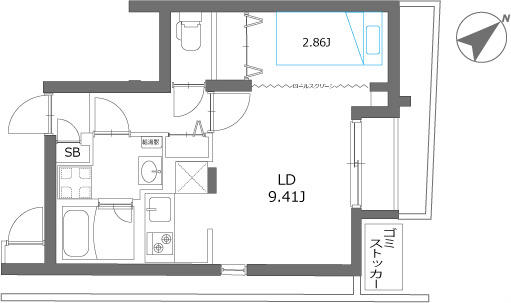 ブランシェ文京千石間取り図