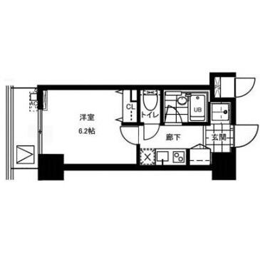 レジディア文京本郷II間取り図