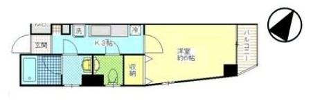 レジェンドコート白山間取り図