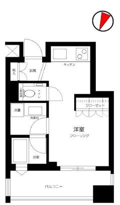 リビオレゾン本郷間取り図