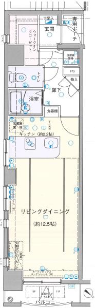 ラグジュアリーアパートメント文京根津間取り図