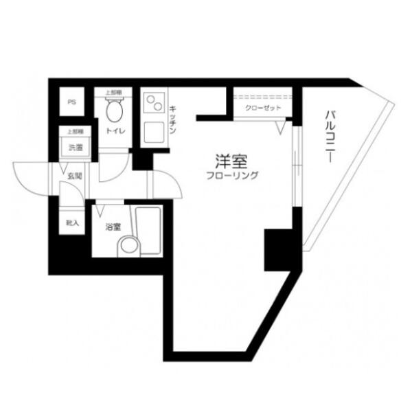 スカイコート文京小石川第5間取り図