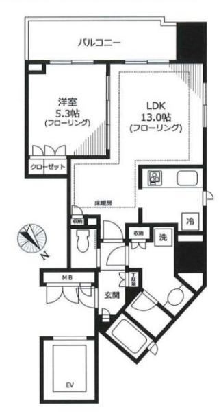 ソラシア小石川間取り図