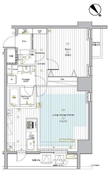シーネクス本駒込間取り図