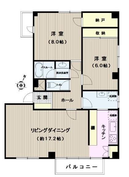 クレート小石川間取り図