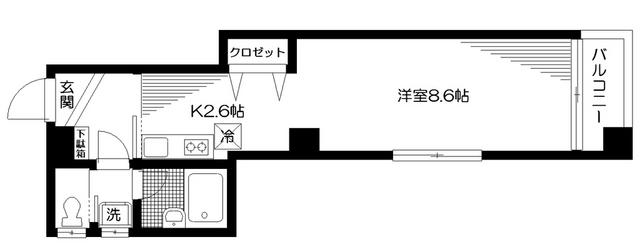 アネシス白山間取り図