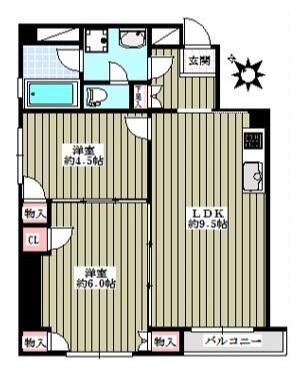 メーゾン大和郷間取り図