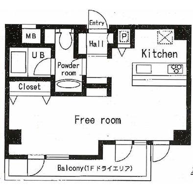 グレンパーク神楽坂　～GLENPARK KAGURAZAKA～間取り図