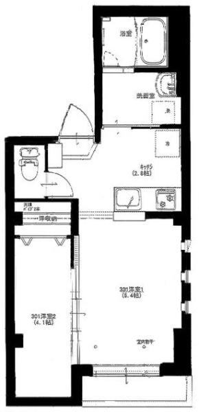 TRM小石川ビル間取り図