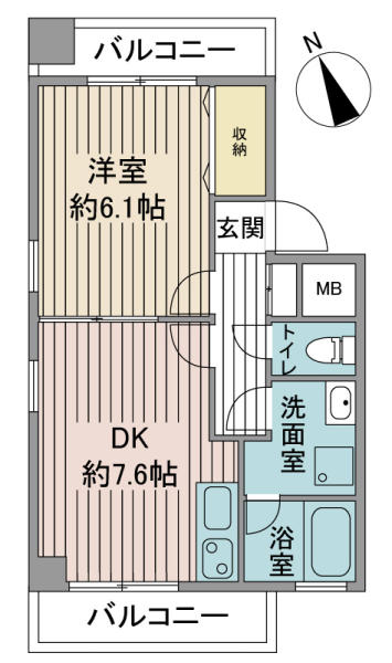カルム播磨坂間取り図