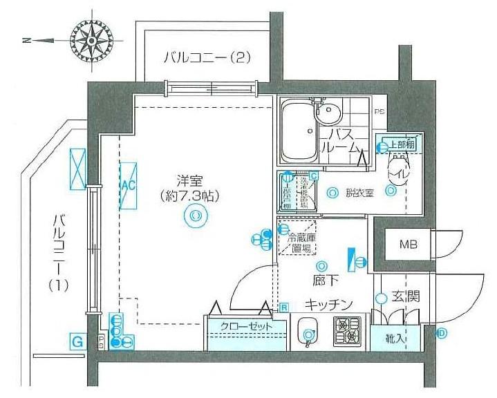 フェニックス本郷東大前間取り図