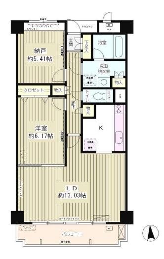 ラフィーネ本駒込間取り図