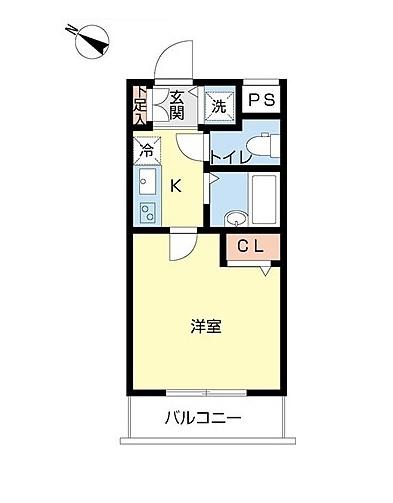 スカイコート文京大塚間取り図