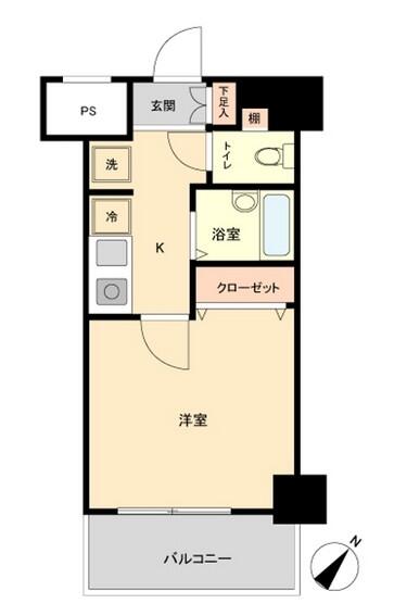 スカイコート文京茗荷谷間取り図
