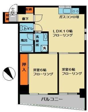 エイセンビル間取り図