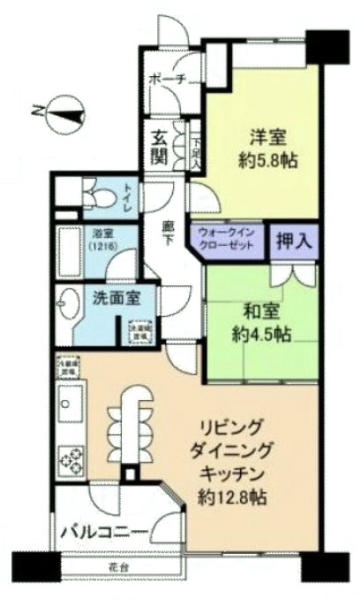 パークスクエア小石川間取り図