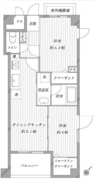 ヴィンテージ文京千石間取り図