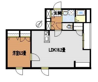 パーク六義園間取り図