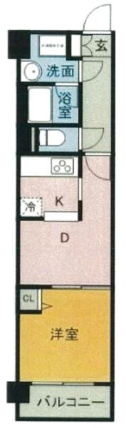 コスモ小石川間取り図