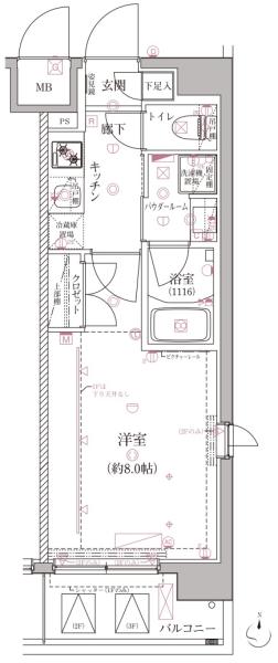 クレイシア森下間取り図