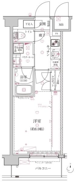 クレイシア森下間取り図