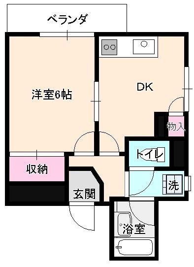 コスモハイム小石川間取り図
