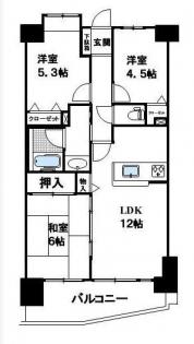 ライオンズステーションプラザ新大塚間取り図