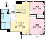 ビューノ本郷6丁目 間取り図