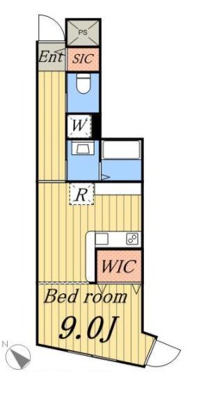 千駄木YKテラスハウス間取り図