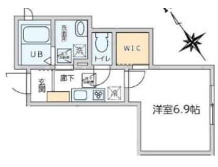 アイムタウン千駄木間取り図