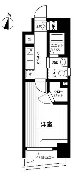 ザ・レジデンス・オブ・トーキョーY11間取り図