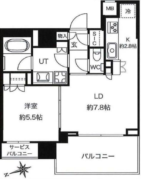 ミッドレジデンス文京間取り図