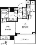 ミッドレジデンス文京間取り画像