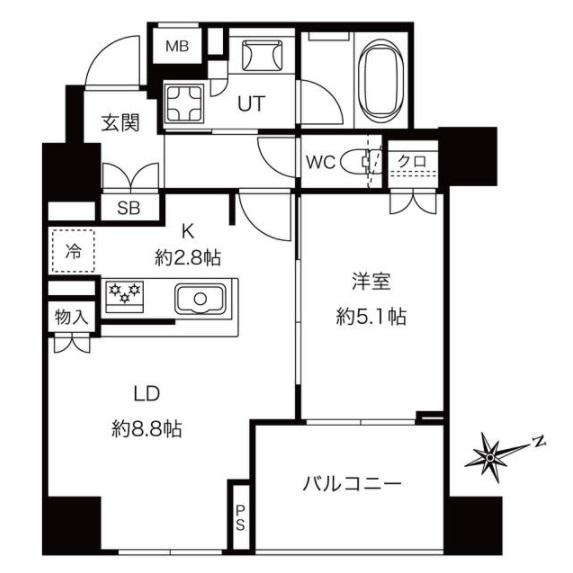 ミッドレジデンス文京間取り図