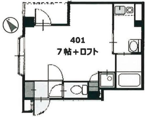 グローリアスⅢ間取り図