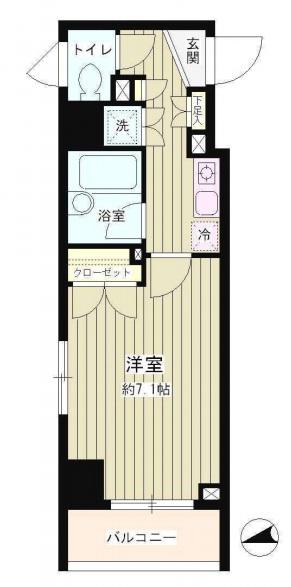 グレース早稲田間取り図