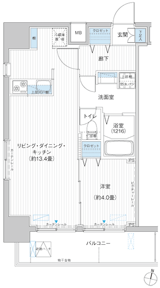 カーサラスク目白台間取り図