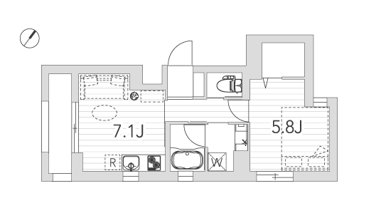 GranDuo小石川II間取り図