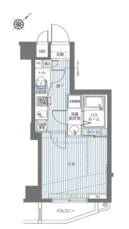 エルミタージュ大塚間取り図