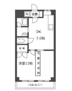 マンション檀間取り図